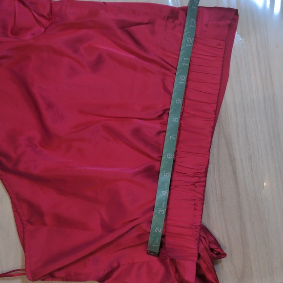 Asymmetrical Magenta Date Top - Size XS - Picture 5 of 16